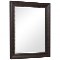 Accessories Uttermost Wythe Burnished Wood Mirror