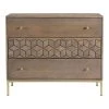 Moe's Home Collection Chests Corolla Three Drawer Chest