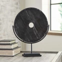 Ashley Furniture Jillsen - Black - Sculpture (2/cs) Table Decor