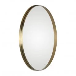 Uttermost Pursley Brass Oval Mirror 8 Uttermost Pursley Brass Oval Mirror