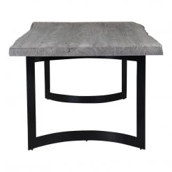 Moe's Home Collection Tables Bent Dining Table Extra Small Weathered Grey