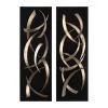 Accessories Uttermost Brushstrokes Metal Wall Art, S/2 1 Accessories Uttermost Brushstrokes Metal Wall Art, S/2