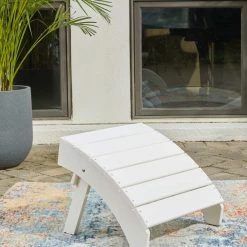 Ashley Furniture Ottomans Sundown Treasure - White - Ottoman