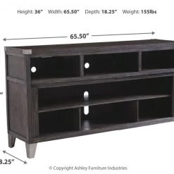 Ashley Furniture TV Stands Todoe - Gray - Lg Tv Stand W/fireplace Option 9 Ashley Furniture TV Stands Todoe - Gray - Lg Tv Stand W/fireplace Option