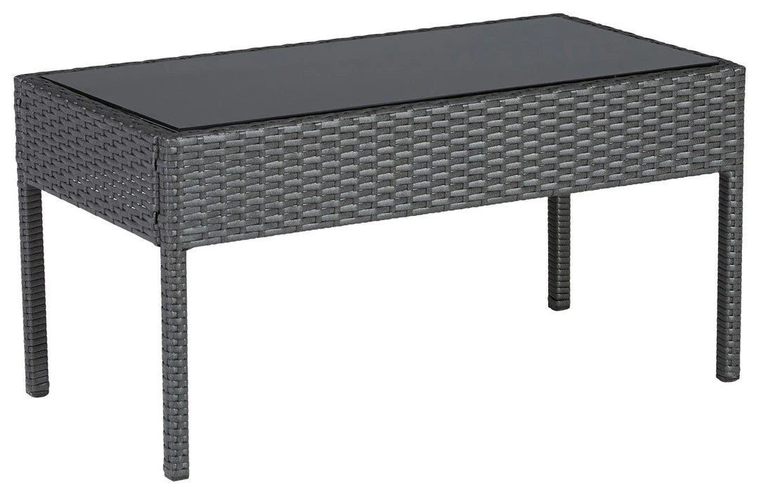 Signature Design By Ashley® Outdoor Sets Alina - Gray/blue - Love/chairs/table Set (4/cn) 11 Signature Design By Ashley® Outdoor Sets Alina - Gray/blue - Love/chairs/table Set (4/cn)