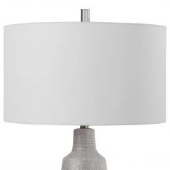Uttermost Kathleen Metallic Silver Table Lamp
