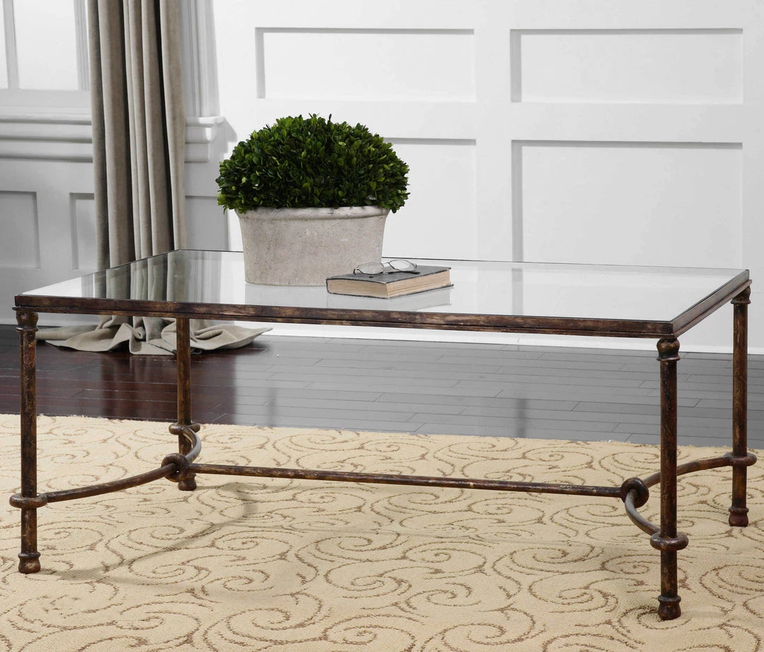 Tables Uttermost Warring Iron Coffee Table 4 Tables Uttermost Warring Iron Coffee Table