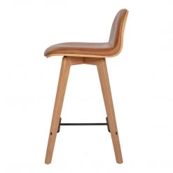 Moe's Home Collection Stools Napoli Leather Counter Stool Tan 13 Moe's Home Collection Stools Napoli Leather Counter Stool Tan