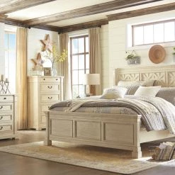 Ashley Furniture Bolanburg - Antique Brown Light - One Drawer Night Stand