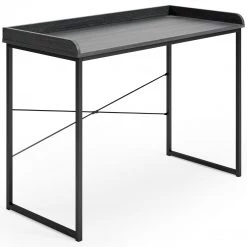 Ashley Furniture Yarlow - Black - Home Office Desk - Crossback Desks