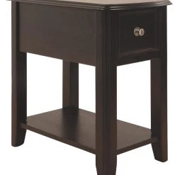 Ashley Furniture Breegin - Almost Black - Chair Side End Table Tables