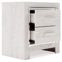 Ashley Furniture Altyra - White - Two Drawer Night Stand