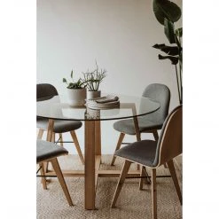 Moe's Home Collection Napoli Dining Chair Grey-m2