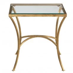 Tables Uttermost Alayna Gold End Table