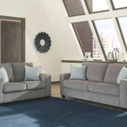 Signature Design By Ashley® Altari - Sleek Track - Sofa & Loveseat Set Living Room Sets