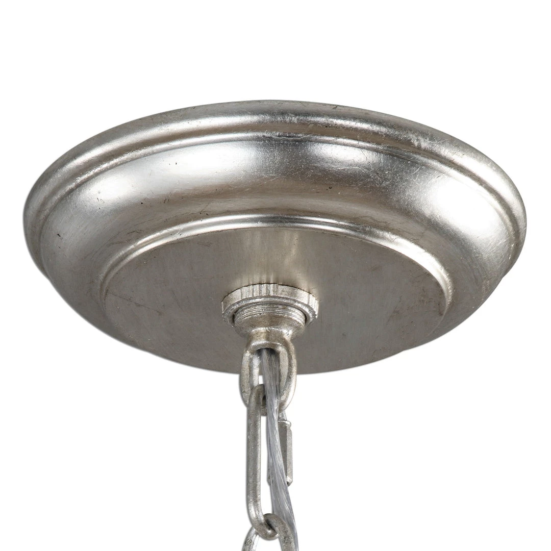 Uttermost Tamworth 5 Light Silver Champagne Chandelier 5 Uttermost Tamworth 5 Light Silver Champagne Chandelier