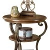 Ashley Furniture Tables Nestor - Medium Brown - Chair Side End Table