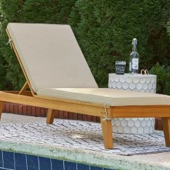 Ashley Furniture Byron - Light Brown - Chaise Lounge With Cushion