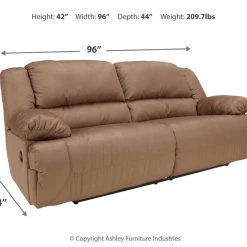 Ashley Furniture Hogan - Mocha - 2 Seat Reclining Sofa