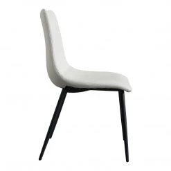 Moe's Home Collection Chairs Alibi Dining Chair Ivory-m2
