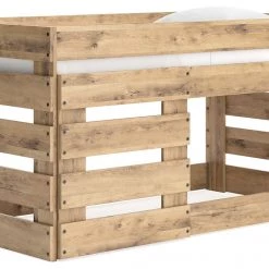 Signature Design By Ashley® Beds Larstin - Brown - Twin Loft Bed