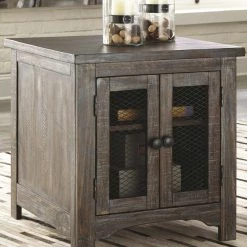 Ashley Furniture Tables Danell - Brown - Rectangular End Table