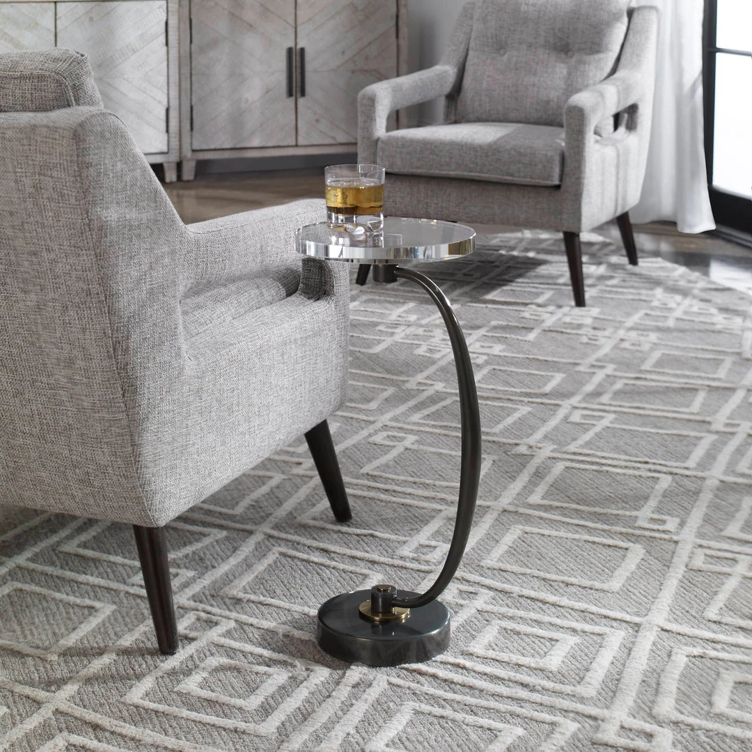 Uttermost Waveney Bronze Drink Table Tables 8 Uttermost Waveney Bronze Drink Table Tables