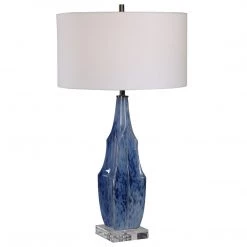 Accessories Uttermost Everard Blue Table Lamp