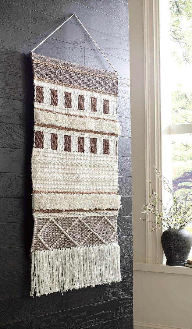 Ashley Furniture Accessories Adah - Brown/natural - Wall Decor 4 Ashley Furniture Accessories Adah - Brown/natural - Wall Decor