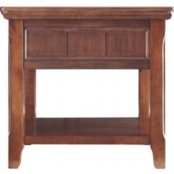 Ashley Furniture Woodboro - Dark Brown - Rectangular End Table Tables