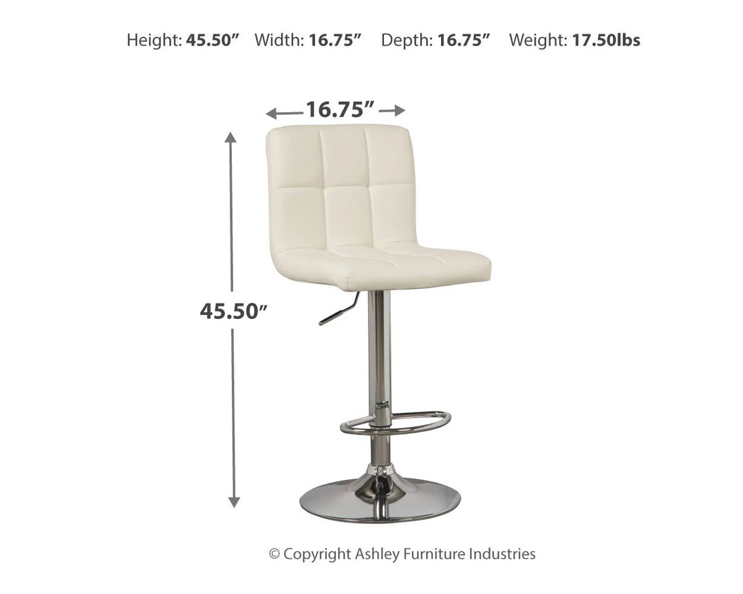 Ashley Furniture Bellatier - Tall UPH Swivel Barstool(2/CN) Stools 6 Ashley Furniture Bellatier - Tall UPH Swivel Barstool(2/CN) Stools