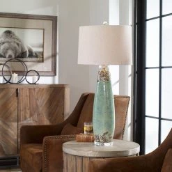 Uttermost Rovasenda Mint Green Table Lamp Accessories