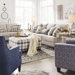 Ashley Furniture Ottomans Meggett - Nautical - Oversized Accent Ottoman 8 Ashley Furniture Ottomans Meggett - Nautical - Oversized Accent Ottoman