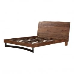 Moe's Home Collection Beds Bent Queen Bed Smoked 9 Moe's Home Collection Beds Bent Queen Bed Smoked