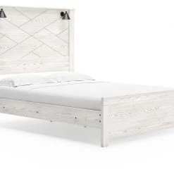 Signature Design By Ashley® Gerridan - Panel Bed With Sconces Beds