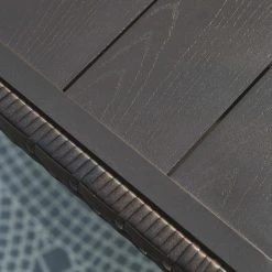 Ashley Furniture Easy - Dark Brown/beige - Rect Multi-use Table