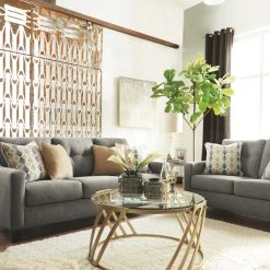 Benchcraft® Daylon - Graphite - 3 Pc. - Sofa, Loveseat, Accent Chair