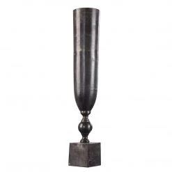 Uttermost Kaylie Black Nickel Vase Table Decor