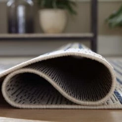 Ashley Furniture Alverno - White/blue - Medium Rug 8 Ashley Furniture Alverno - White/blue - Medium Rug