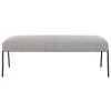 Uttermost Jacobsen Modern Gray Bench Benches