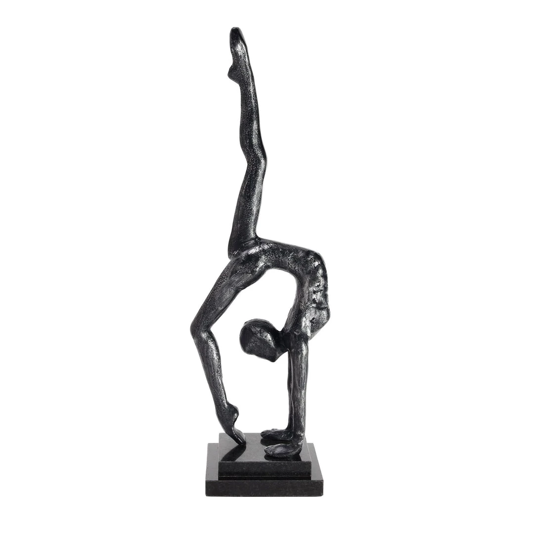 Moe's Home Collection Namaste Statue Graphite Table Decor 3 Moe's Home Collection Namaste Statue Graphite Table Decor