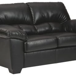 Ashley Furniture Loveseats Brazoria - Black - Loveseat