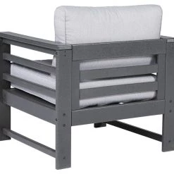 Ashley Furniture Amora - Charcoal Gray - Lounge Chair W/cushion (2/cn)