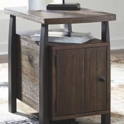 Ashley Furniture Vailbry - Brown - Chair Side End Table 19 Ashley Furniture Vailbry - Brown - Chair Side End Table