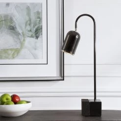 Uttermost Umbra Black Nickel Desk Lamp Accessories