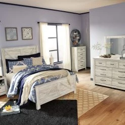 Signature Design By Ashley® Bellaby - Attractive - Crossbuck Panel Bed Beds