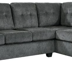 Signature Design By Ashley® Kitler - Smoke - Chaise Sectional 2 Pc Sectionals