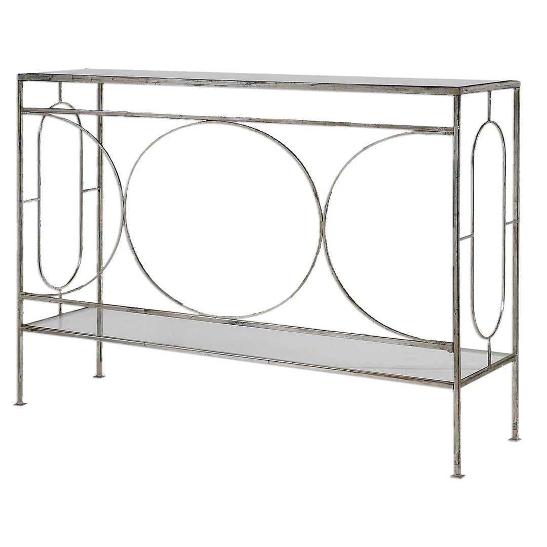 Tables Uttermost Luano Silver Console Table 6 Tables Uttermost Luano Silver Console Table