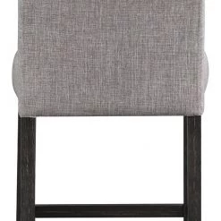 Signature Design By Ashley® Stools Jeanette - Gray/dark Brown - Upholstered Barstool (2/cn)