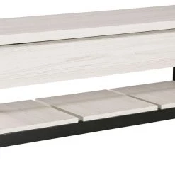 Signature Design By Ashley® Benches Rhyson - White - Storage Bench